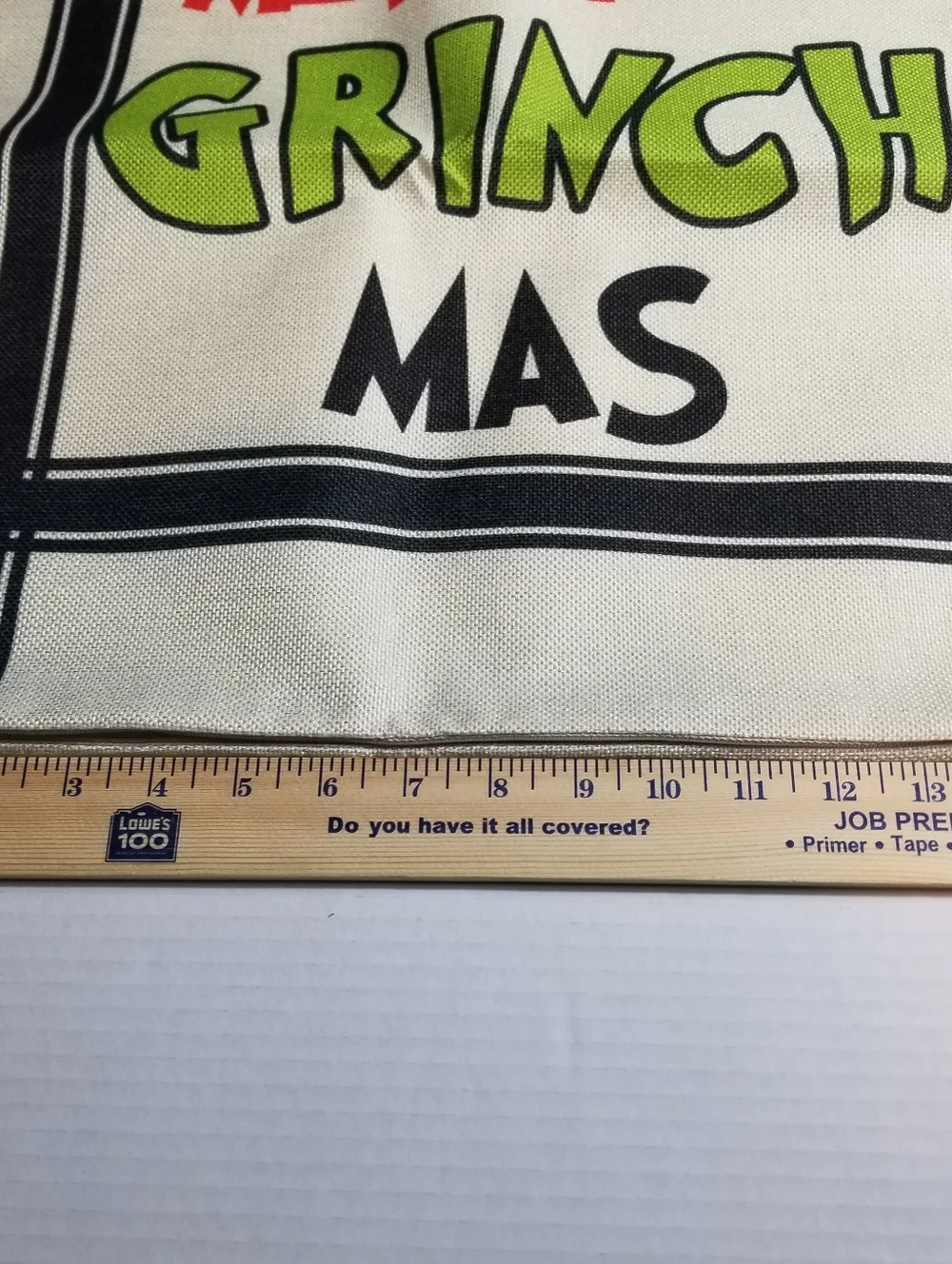 MERRY GRINCH MAS DECORATIVE PILLOW COVER